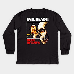 Evil Dead II/ Dead By Dawn Kids Long Sleeve T-Shirt